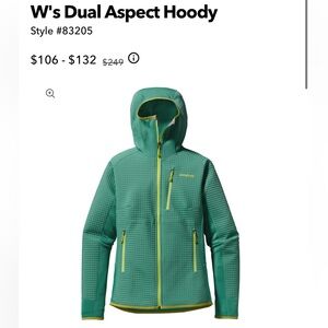 Patagonia Dual Aspect hoodie, size small